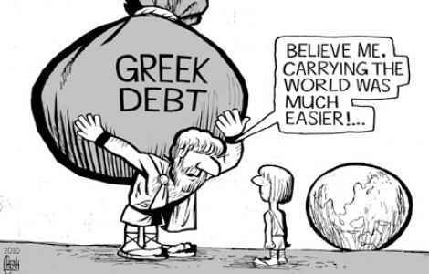 Beban Utang Yunani