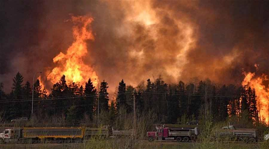 Kebakaran Di Alberta, Kanada