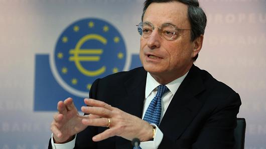 Mario Draghi : ECB Lebih Percaya Diri