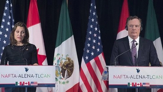 Negosiasi alot antara AS dan Kanada perihal NAFTA