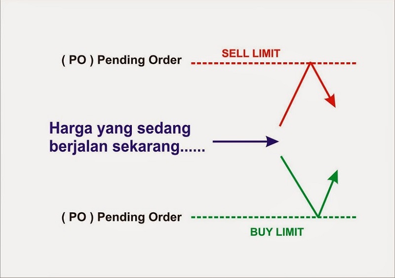 Cara memasang buy limit dan sell limit