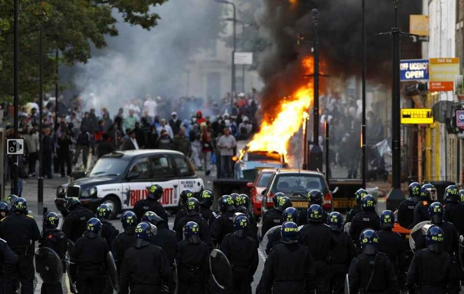 Kerusuhan di London, Inggris, Pada 2011