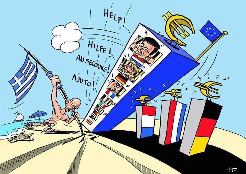 Krisis Euro Selanjutnya Bisa Dipicu Yunani - ilustrasi