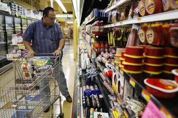consumer prices fall