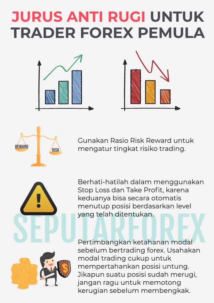 Infografi jurus trader pemula