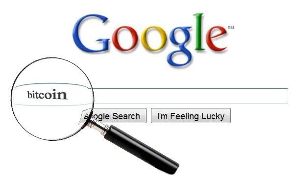 Pencarian Bitcoin di Google