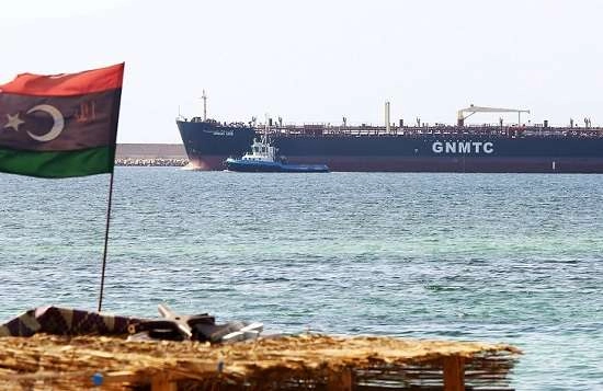 Pelabuhan Minyak Libya - ilustrasi