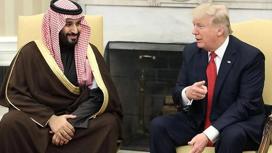 Mohammed bin Salman dan Donald Trump