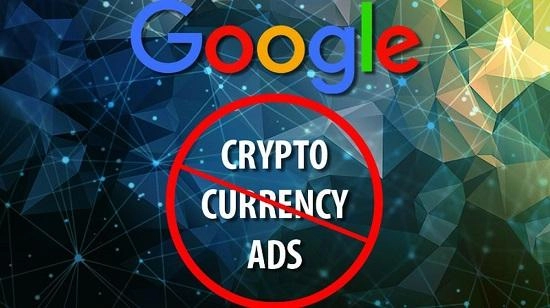 google ban kripto