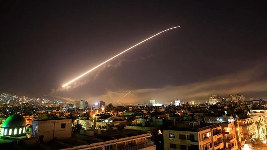 Serangan Misil Barat Ke Suriah