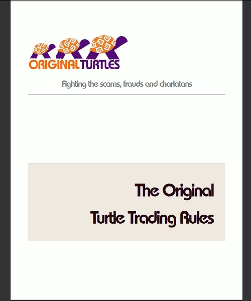 Ebook Turtle Trading Rules