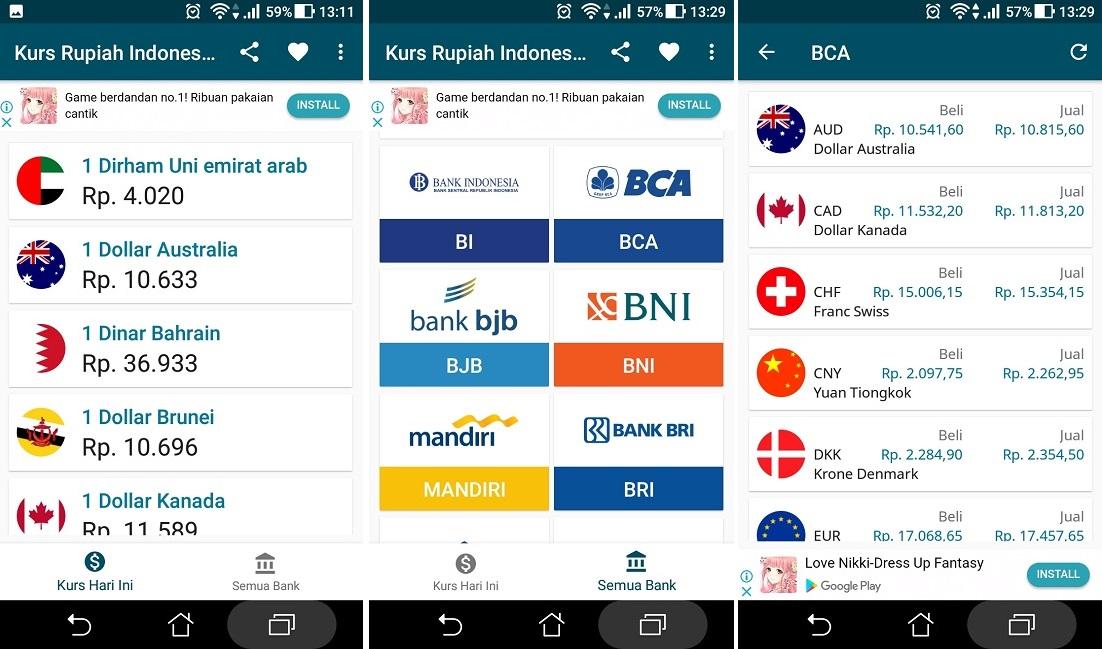 Aplikasi Android Untuk Melihat Kurs Rupiah