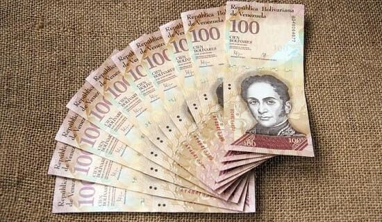 mata uang Venezuelan Bolivar