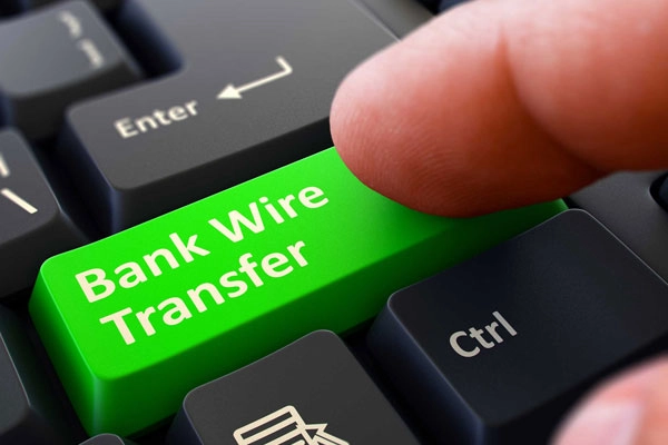 bank wire transfer