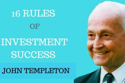 Belajar Jadi Investor Sukses Dari John Templeton